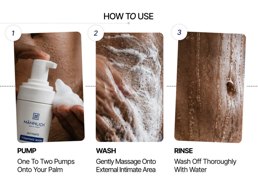 Intimate Foaming Wash for Men, feature 7 of 8