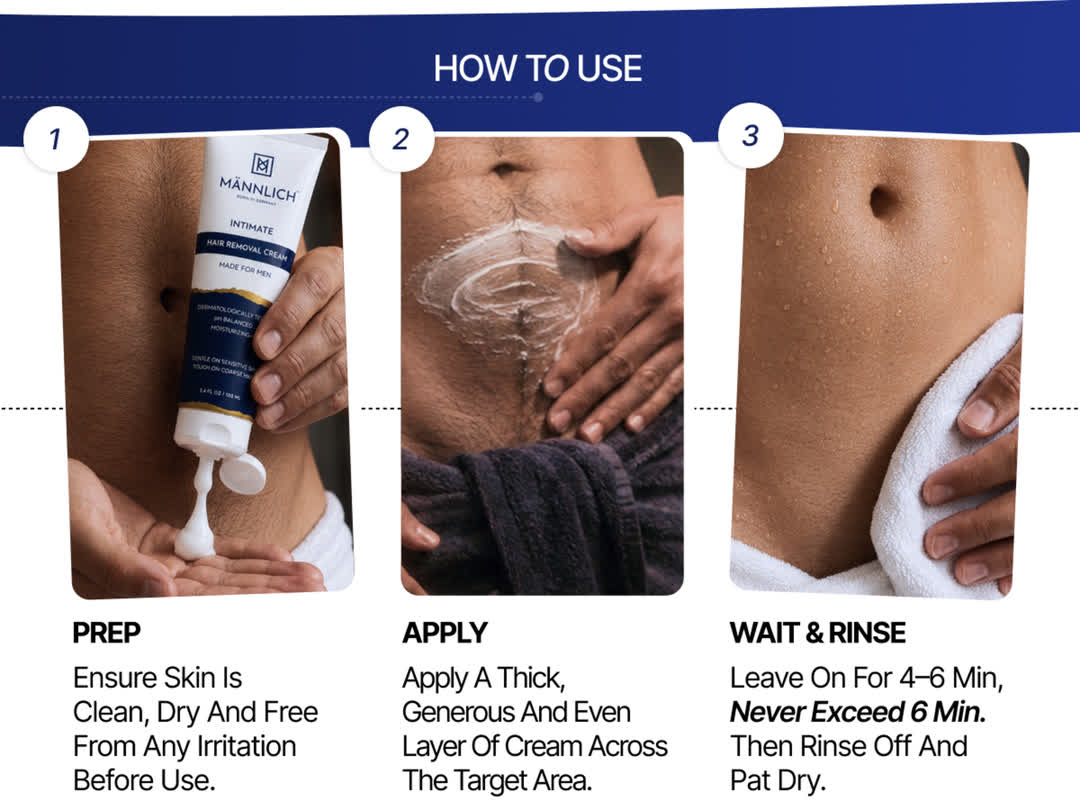 Intimate Hair Removal Cream for Men, feature 5 of 7