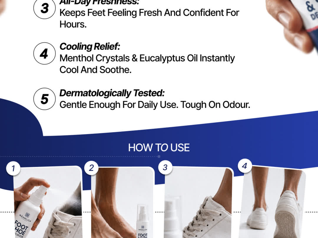 Foot & Shoe Deodorizer, feature 7 of 8