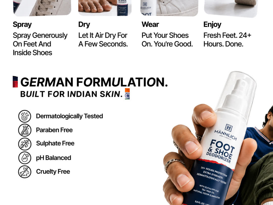 Foot & Shoe Deodorizer, feature 8 of 8